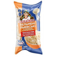 Пельмені Українка "Львівські" зі свининою та яловичиною, 900г