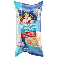 Пельмени Украинка "Одесские" с говядиной и индейкой, 900г