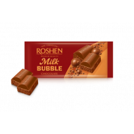 Шоколад Рошен молочний пористий, 80г