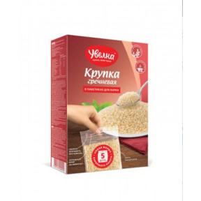 Buckwheat groats, in cooking bags, 320g Buckwheat groats, in cooking bags, 320g