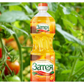 Нерафіновану соняшникову олію гарячого віджимання Витівка, 1л