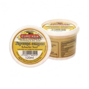 Pittige mosterd Euro-Asia, 120 ml Pittige mosterd Euro-Asia, 120 ml