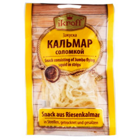 Закуска из кальмара соломкой, 36г Закуска из кальмара соломкой, 36г