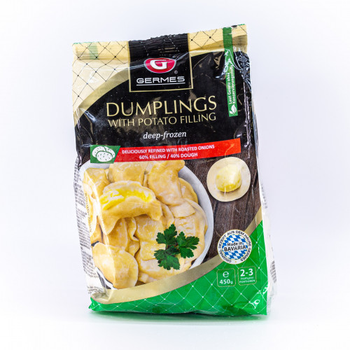 Frozen dumplings with potatoes, 450 g