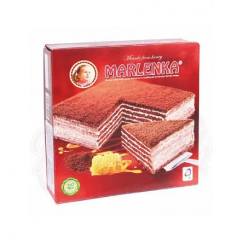 Chocolademelk-cake "Marlenka"  800 gr.
