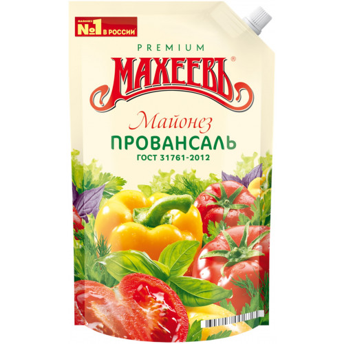 Mayonaise Makheev "Provençaals", 50% vet 400 ml