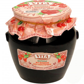 Pitted cherry jam Vita, 680g Pitted cherry jam Vita, 680g