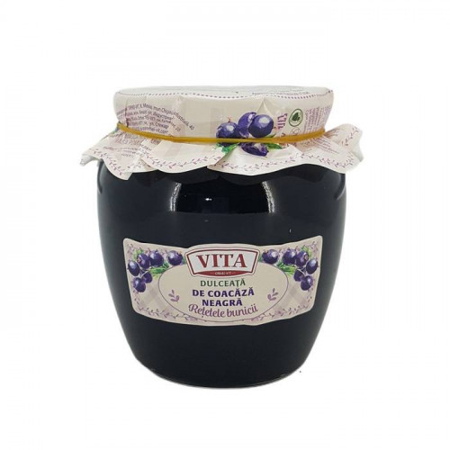 Black currant jam "Vita", 670g