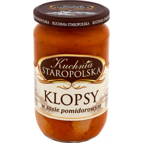 Тефтельки с луком Kuchnia Staropolska в томатном соусе, 500г