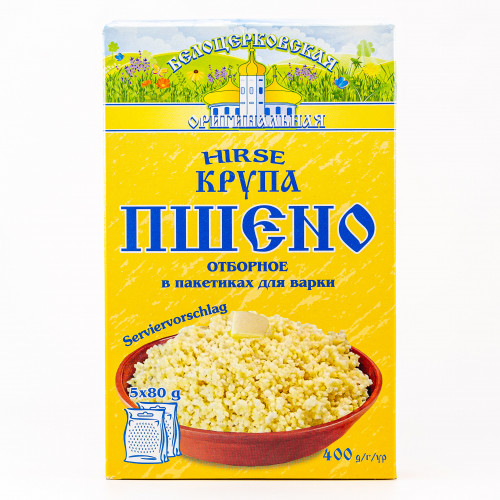 Millet in cooking bags, 400g