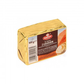 Cream cheese with smoked salmon, 100g
