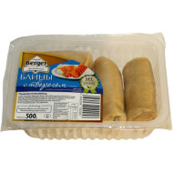 Pancakes with cottage cheese frozen BERGER, 500g