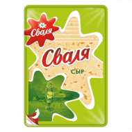 Semi-hard cheese "Svalya" 45% fat, 200g