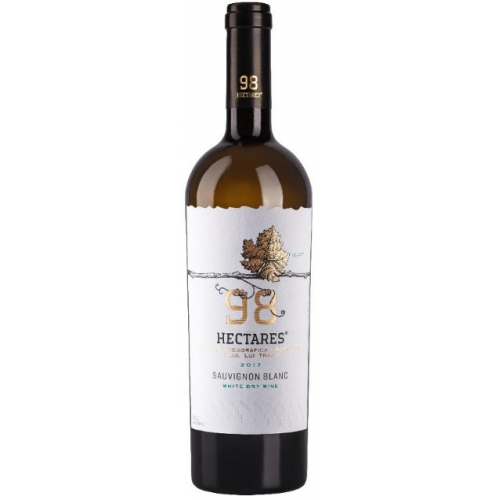 Молдавское белое сухое вино Sauvignon Blanc 98 Hectares