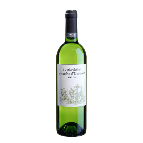 French dry white wine Domaine d'Escausses L’Ombre Fraîche 2019