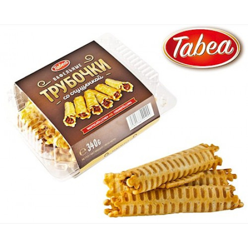 Wafer rolls with boiled condensed milk Tabea, 340g