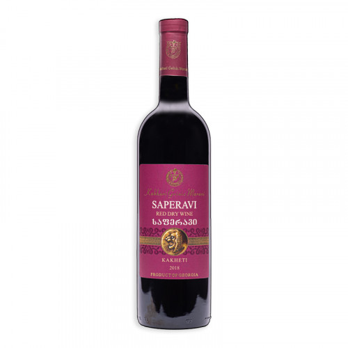 Грузинское красное сухое вино Kakhuri Gvinis Marani Saperavi