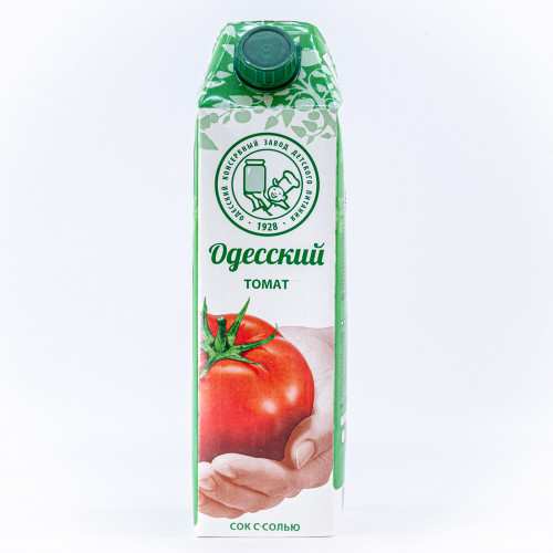 Oekraïens gezouten tomatensap "Odessa", 0,95 l