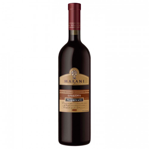 Georgian red dry wine Telavi Marani Napareuli