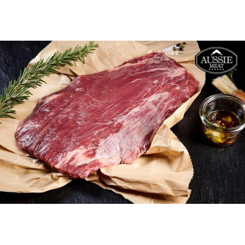 Flank steak from Black Angus beef, Australia, price per 1kg, extra charge for weight may apply
