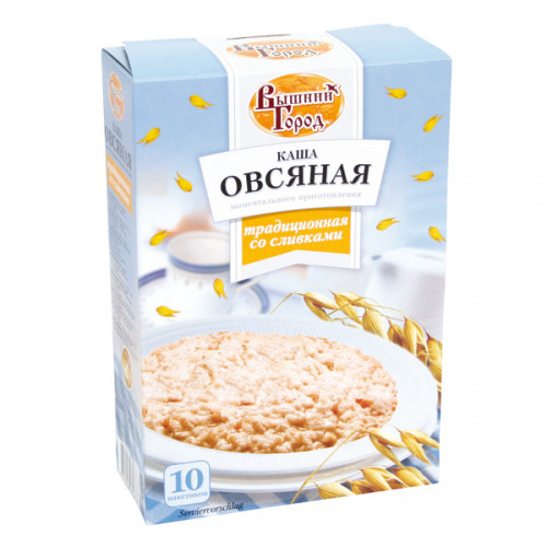 Каша овсяная со сливками, 410г