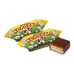 Конфеты "Коровка топлёное молоко" вафельные, 250г