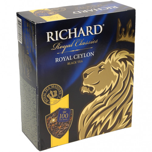 Цейлонський чай "Richard Royal Ceylon" 100 пакетиків