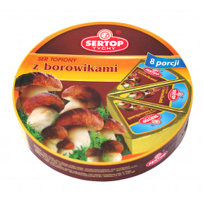 Cream cheese with porcini mushrooms, 140g