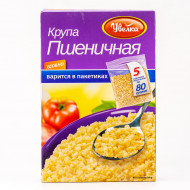 Tarwegrutten in vijf zakken van 80 gram