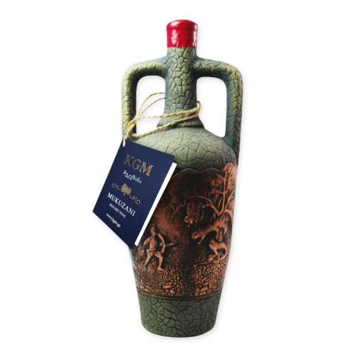 Грузинское красное сухое вино Kakhuri Gvinis Marani Mukuzani Terracotta