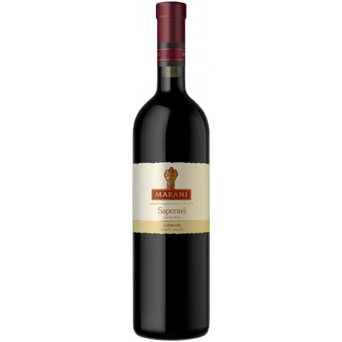 Грузинское красное сухое вино Telavi Marani Saperavi 2021