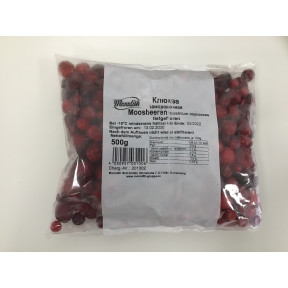 Cranberries, frozen, 500g