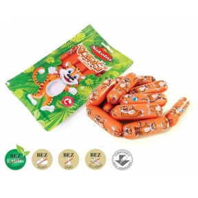 Pork sausages Nakotne "Little tigers", 310g