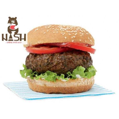 Beef burger patties, about 1kg, order today, delivery to store the next morning. Possible surcharge for weight