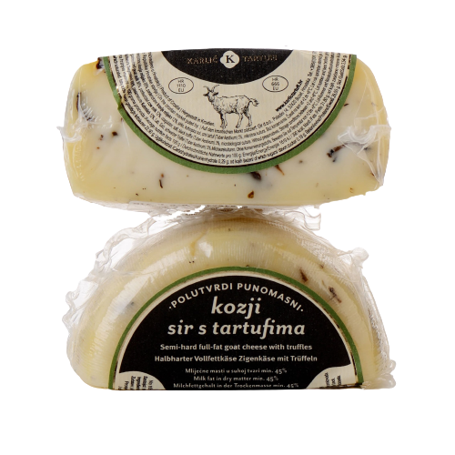 Хорватська козячий сир з трюфелями Karlić, 388-426г