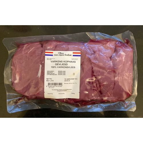 Pork tenderloin van den Burg en Bol fresh, 1.24kg