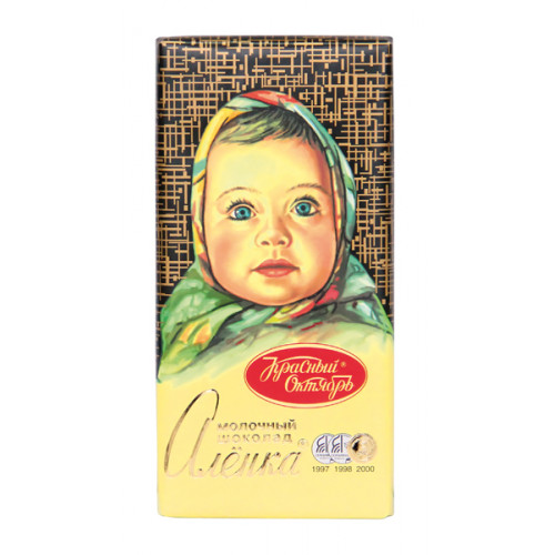 Молочний шоколад "Алёнкa", 100г Молочний шоколад "Алёнкa", 100г