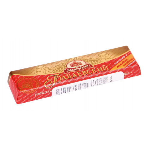 Шоколадный батончик "Бабаевский" с помадной начинкой, сливочный вкус, 50г Шоколадный батончик "Бабаевский" с помадной начинкой, сливочный вкус, 50г