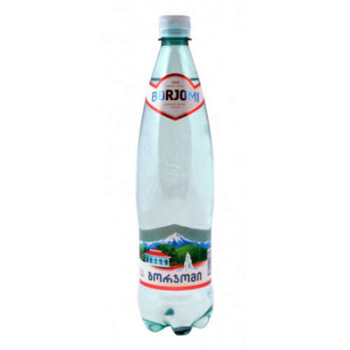 Минеральная вода Боржоми в пластиковой бутылке, 1л Минеральная вода Боржоми в пластиковой бутылке, 1л