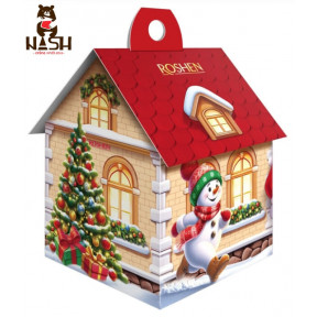 Oekraïens nieuwjaarscadeau Roshen "Zoet Huis", 274g