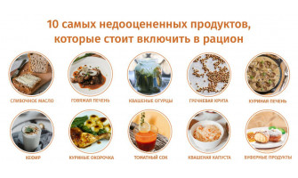 Недооцененные продукты в НАШем