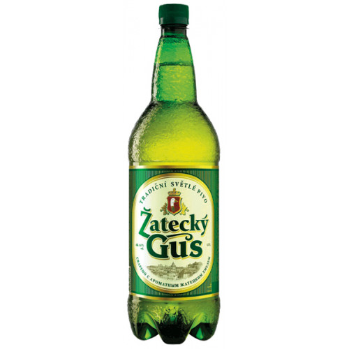 Пиво "Zatecky Gus" 4,6% алк., 1,35л